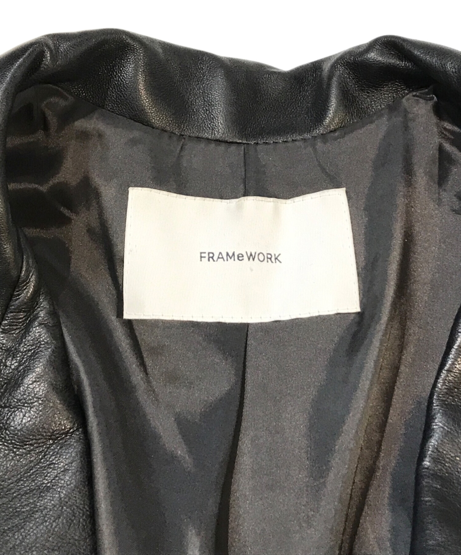 中古・古着通販】FRAMeWORK (フレームワーク) ダブルライダース 