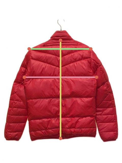 中古・古着通販】DIESEL (ディーゼル) ダウンジャケット レッド サイズ