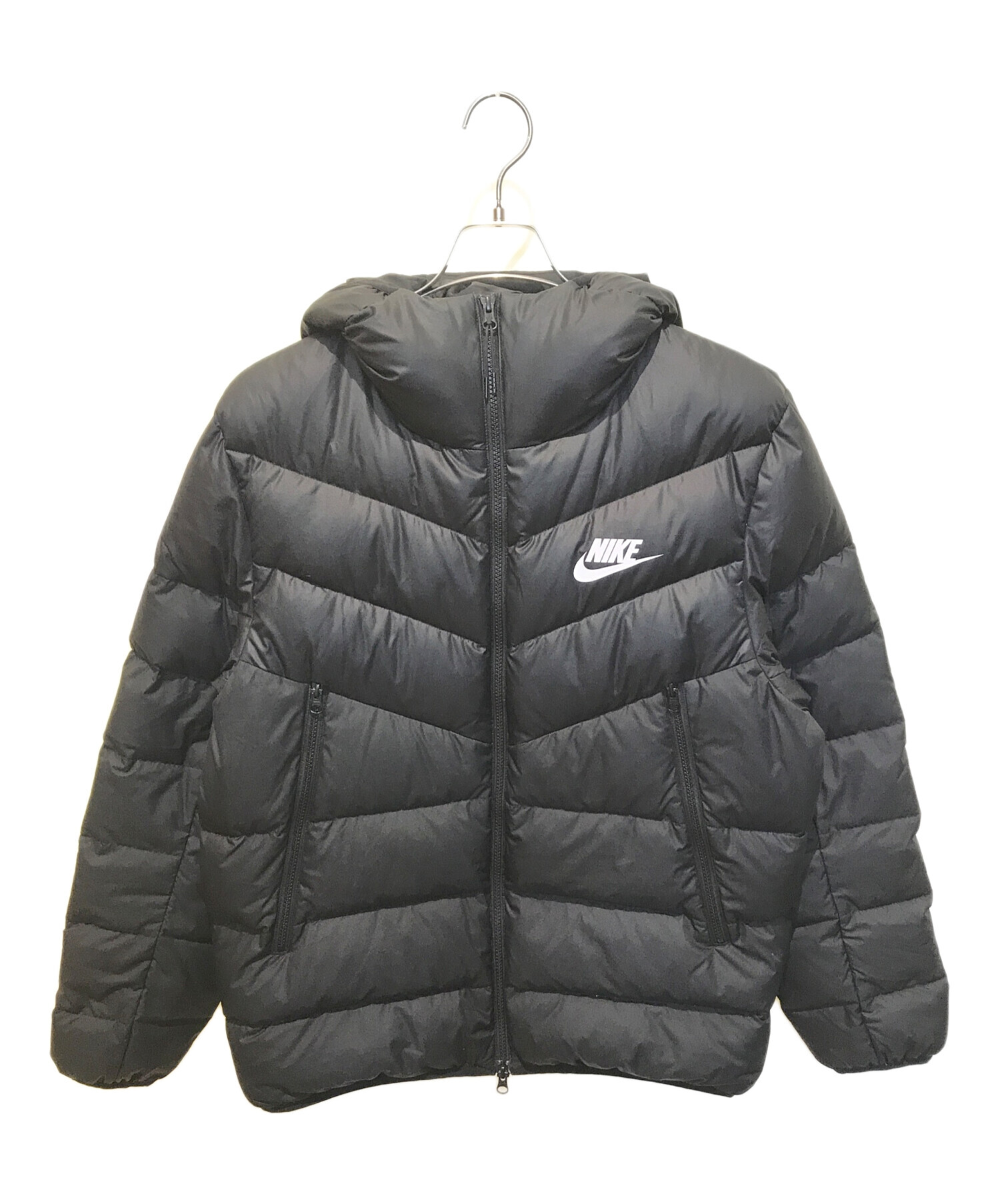 Nike ブラック ダウンジャケット XL 中古・古着通販】NIKE (ナイキ) ダウンジャケット ブラック