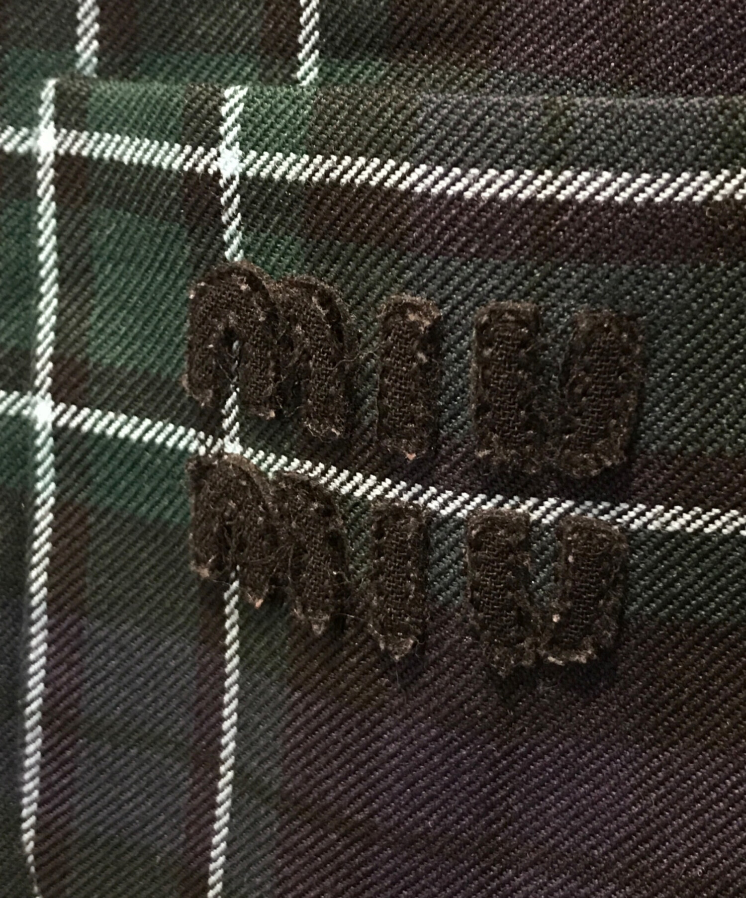 中古・古着通販】MIU MIU (ミュウミュウ) タータンチェックミニドレス 