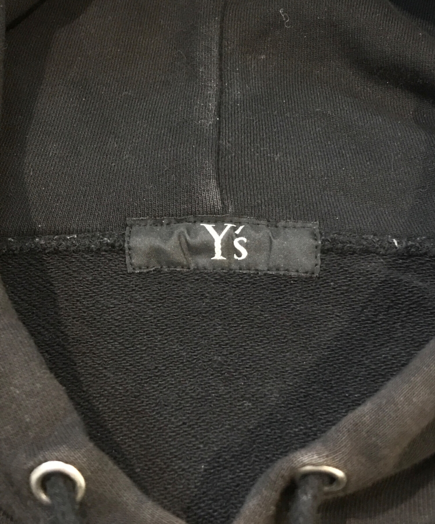中古・古着通販】Y's (ワイズ) パーカー ブラック サイズ:4｜ブランド