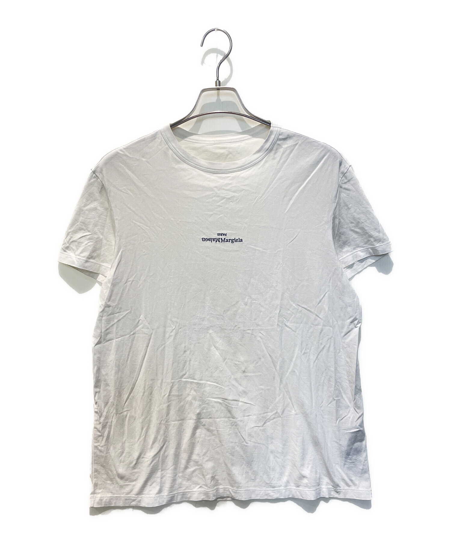 中古・古着通販】Maison Margiela (メゾンマルジェラ) 刺繍ロゴTシャツ 
