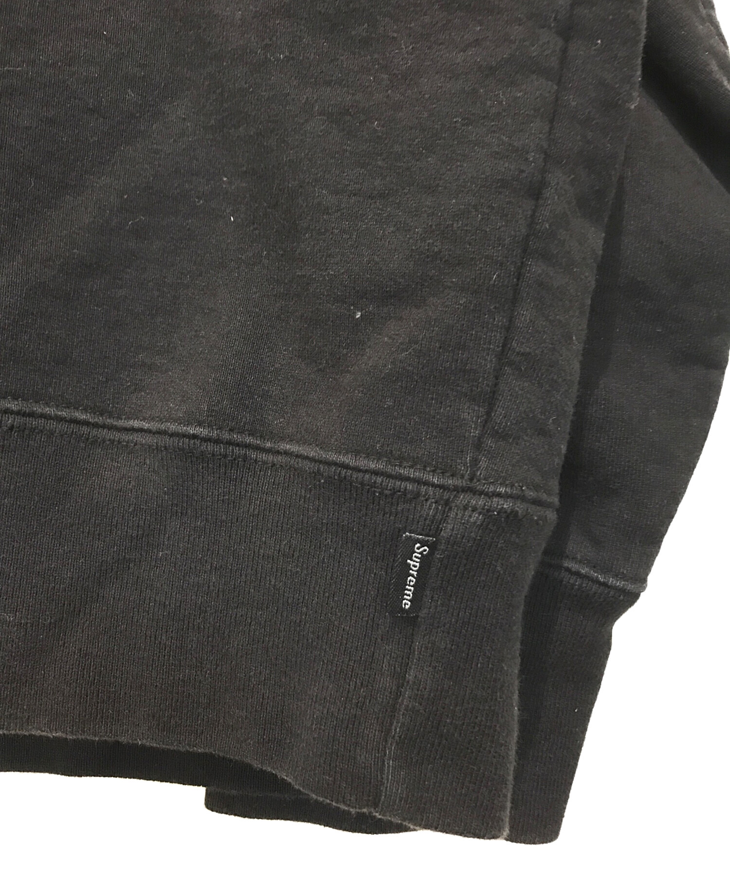 中古・古着通販】Supreme (シュプリーム) 横ロゴスウェット ブラック