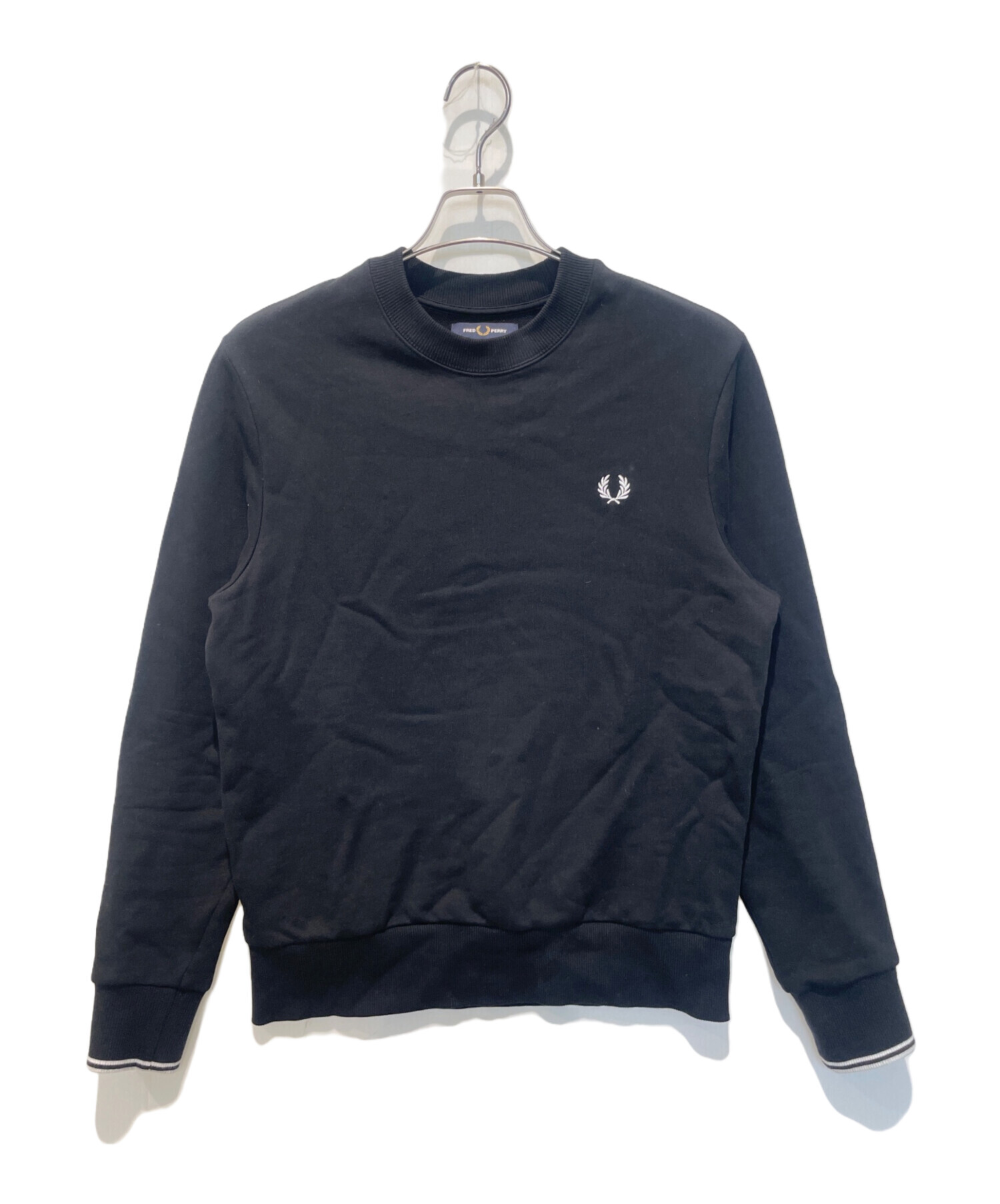 中古・古着通販】FRED PERRY (フレッドペリー) スウェット ブラック 