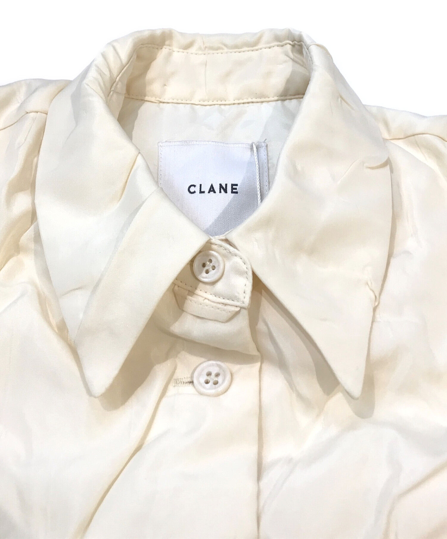 中古・古着通販】CLANE (クラネ) PADDED CRUMPLY SHIRT JACKET 17103 