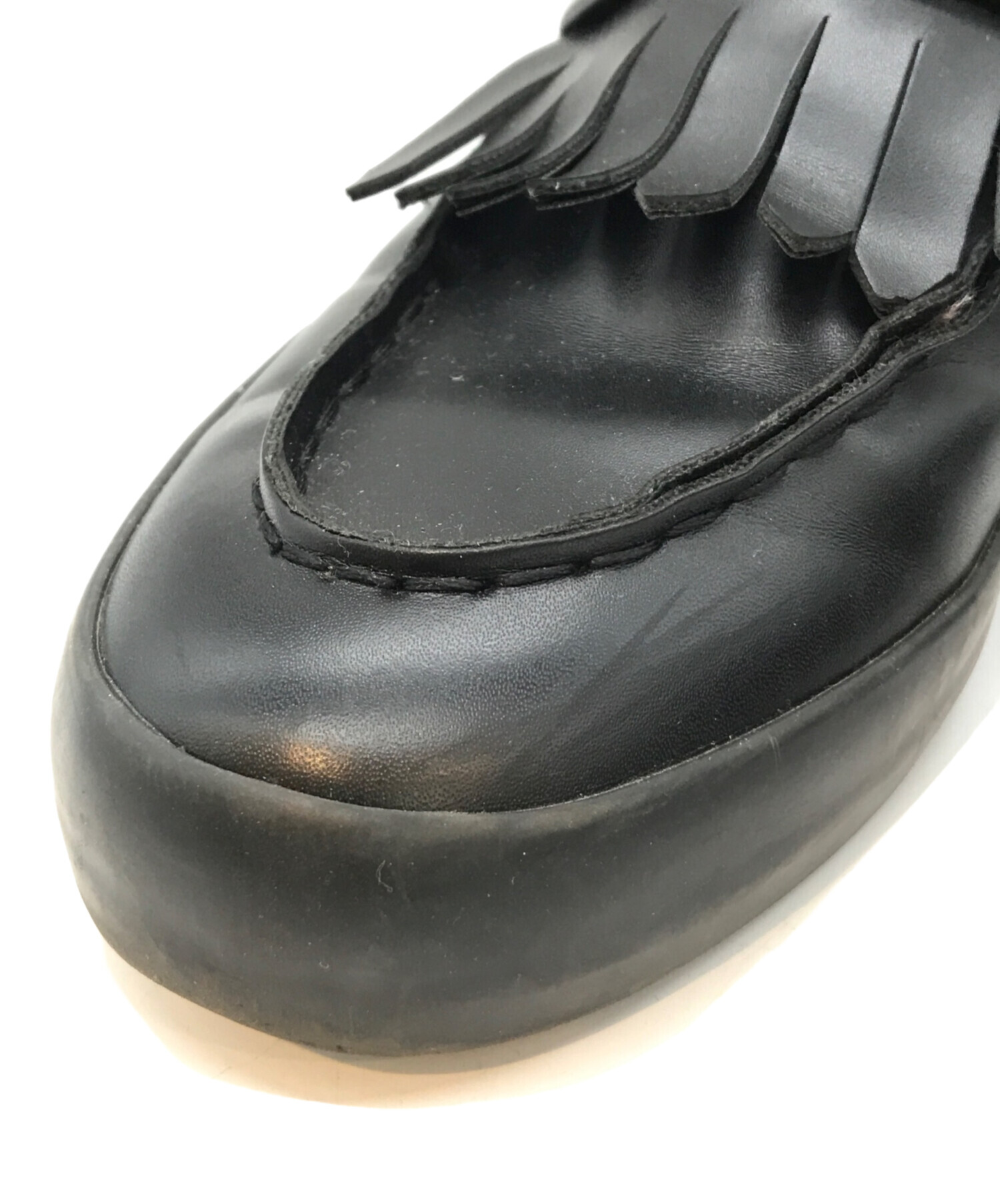 中古・古着通販】ZUCCA (ズッカ) キルトプレートビットローファー