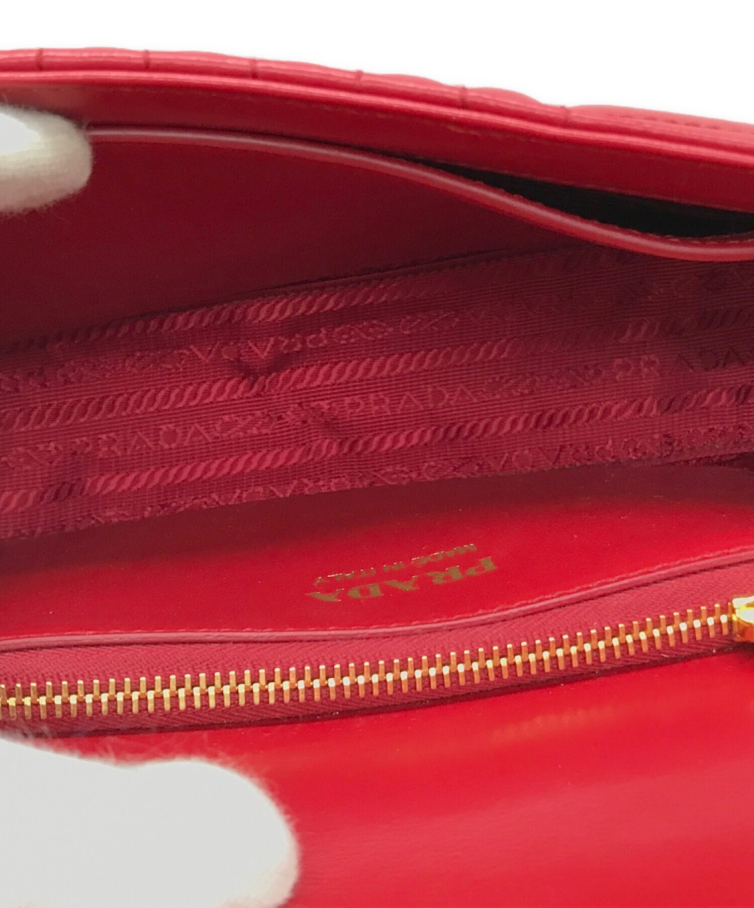 中古・古着通販】PRADA (プラダ) ダイアグラムチェーンショルダー 