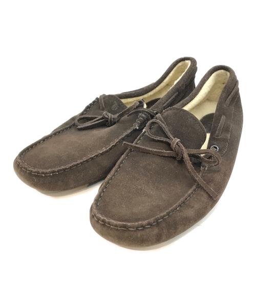 TOD'S ブラウン モカシン　新品、未使用品 中古・古着通販】TOD'S (トッズ) モカシンシューズ ブラウン