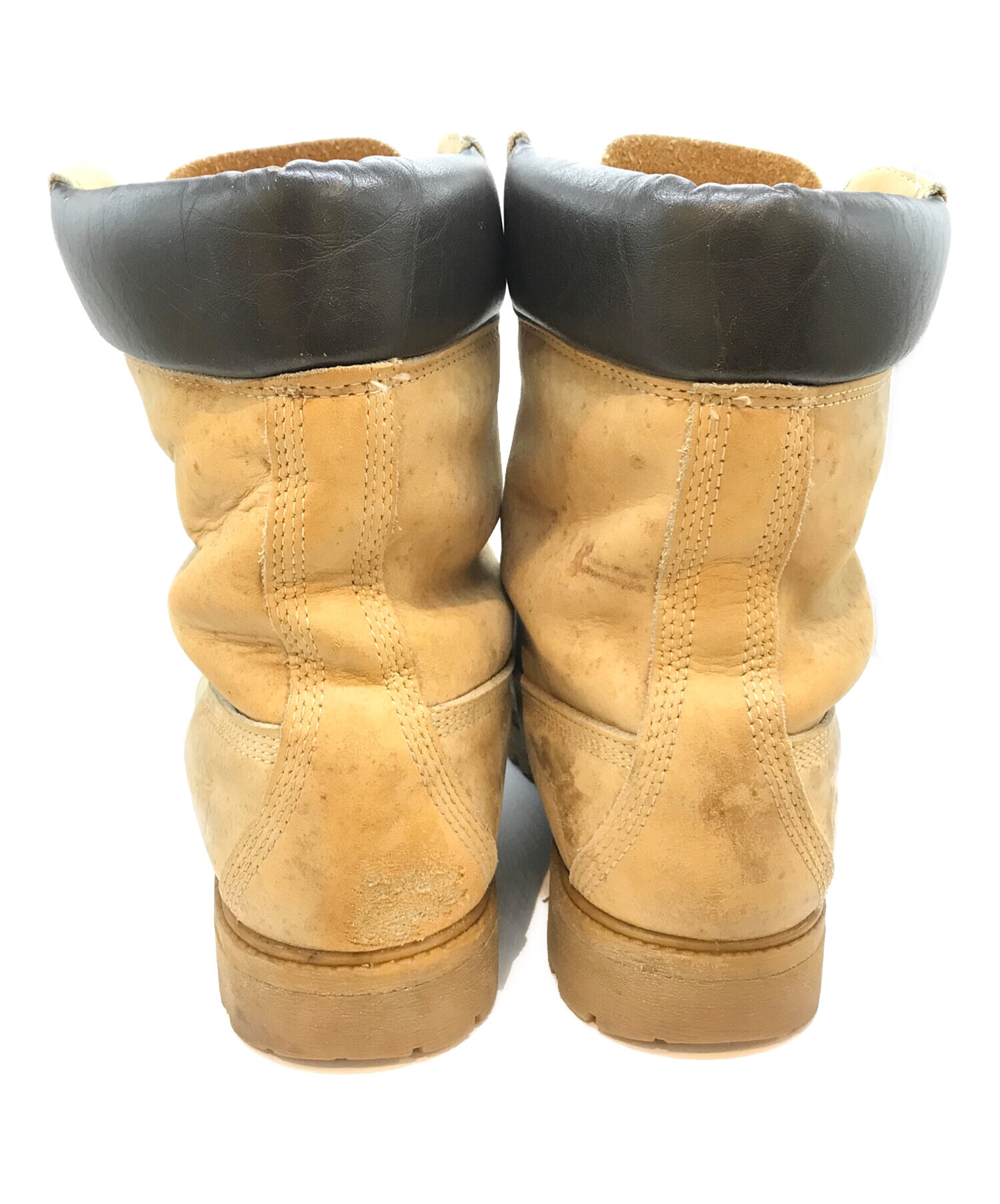 Timberland ベージュ ロングブーツ 中古・古着通販】Timberland (ティンバーランド) ブーツ ベージュ