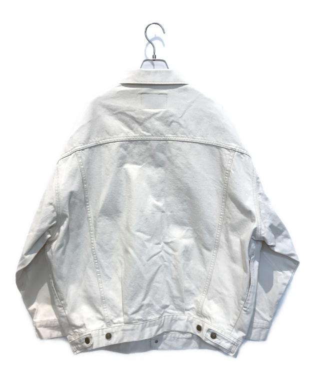 アイボリー ファッション Ungrid アングリッド ビッグシルエットデニム