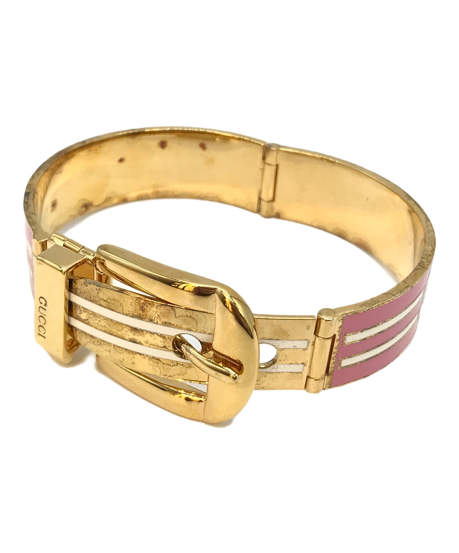 中古・古着通販】GUCCI (グッチ) バングル ピンク｜ブランド・古着通販 