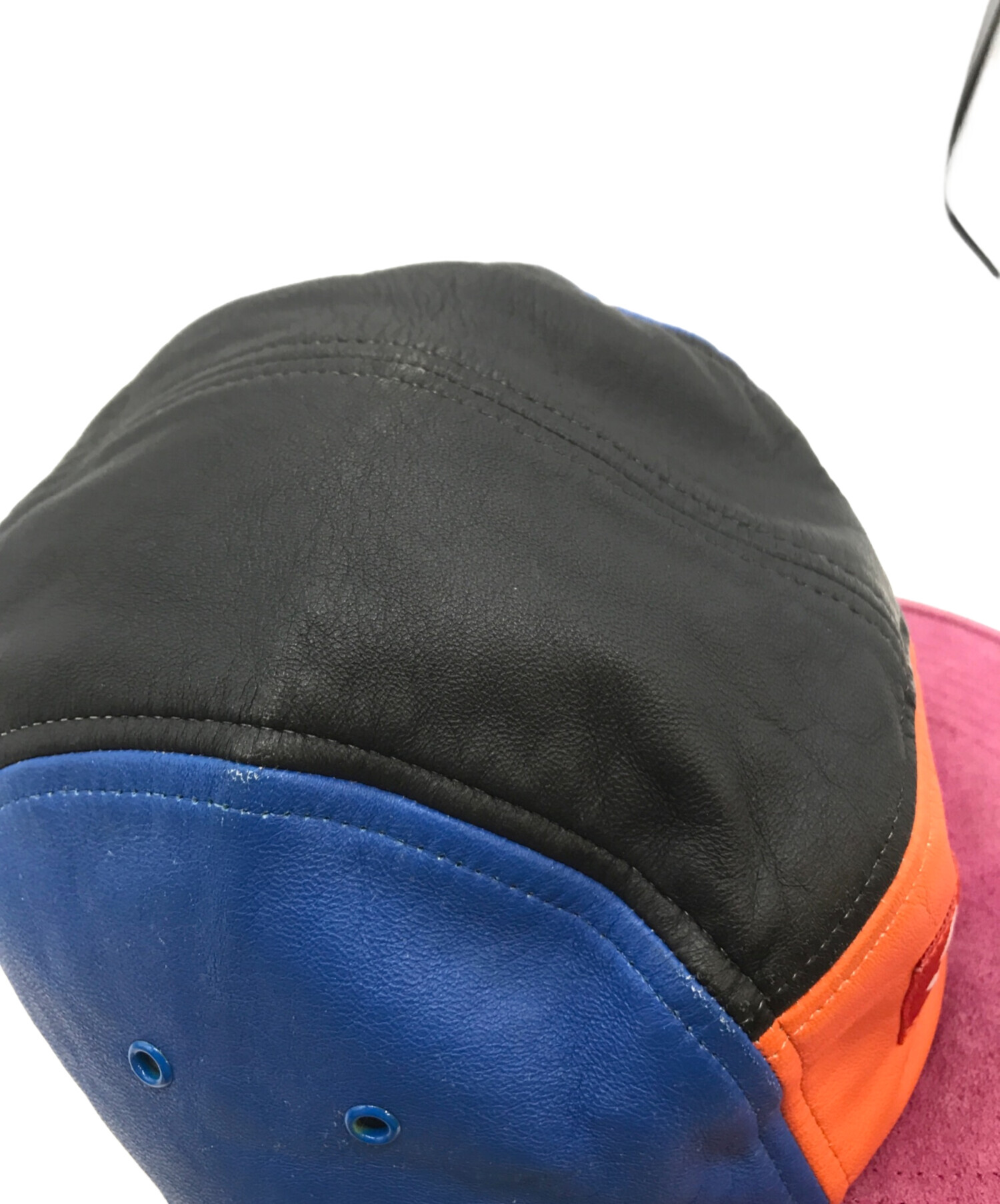 中古・古着通販】Supreme (シュプリーム) Leather Suede 5 Panel Box