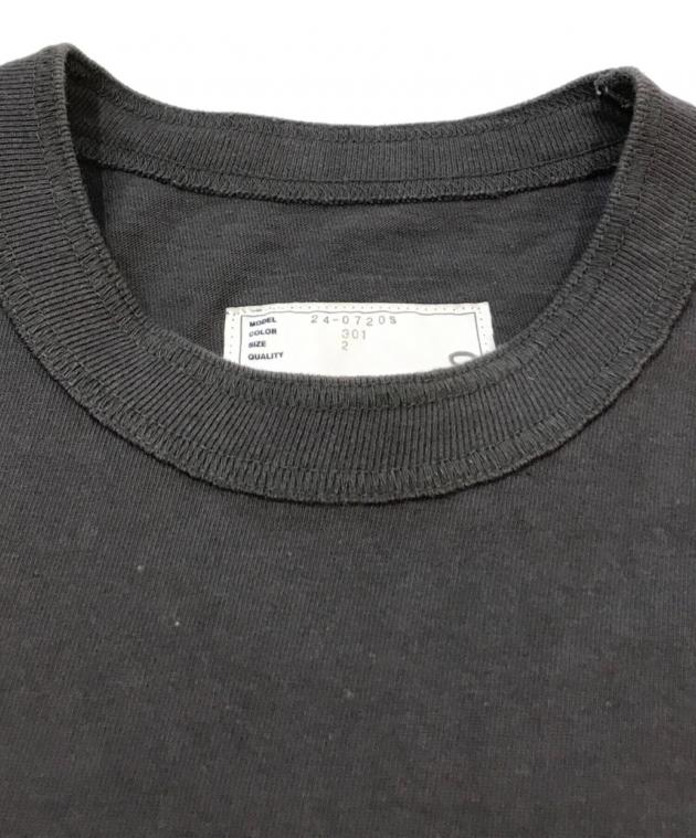 中古・古着通販】sacai (サカイ) KNOW FUTURE T-Shirt 24-0720S グレー