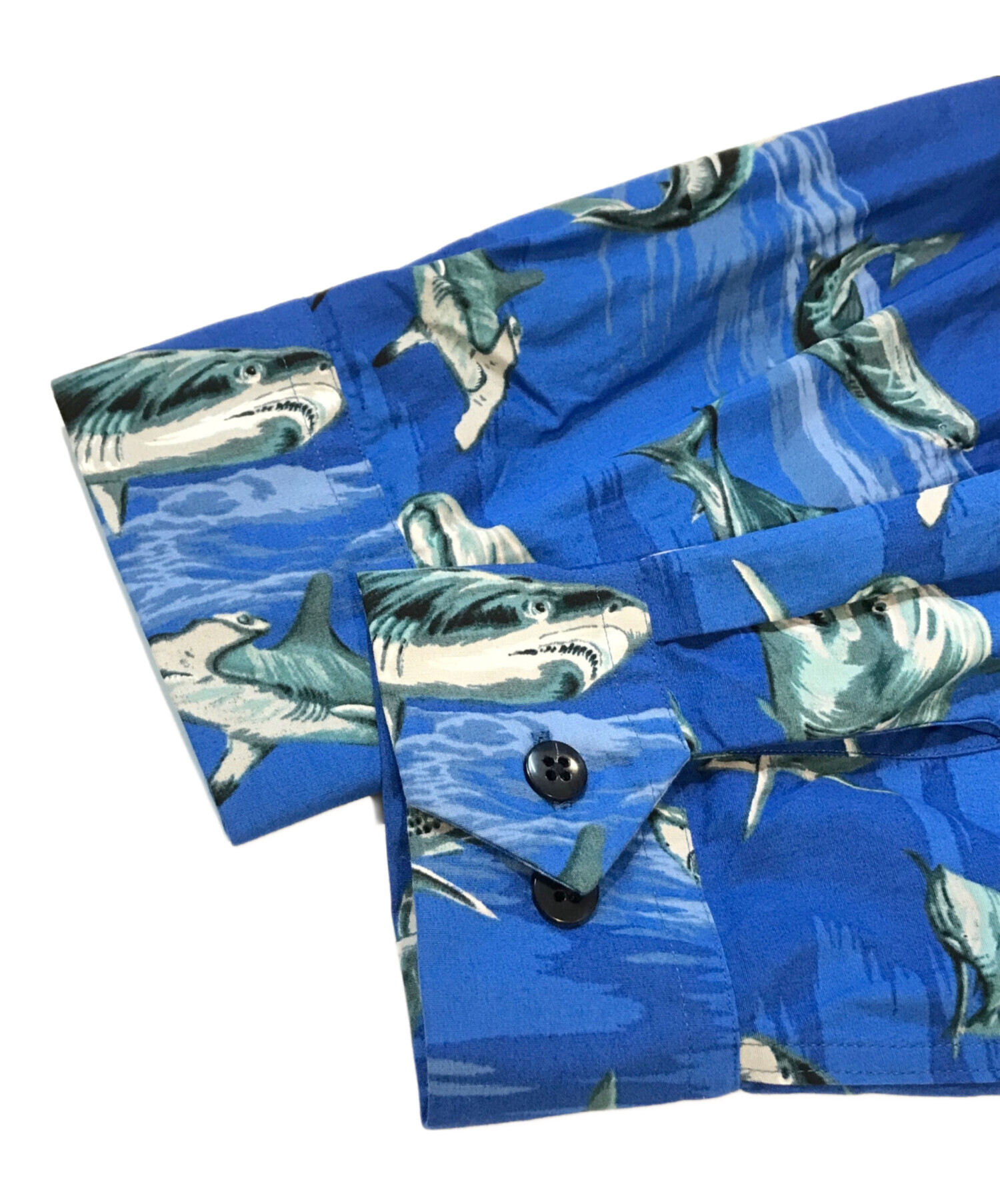 中古・古着通販】DRESS HIPPY (ドレスヒッピー) 鮫柄シャツ