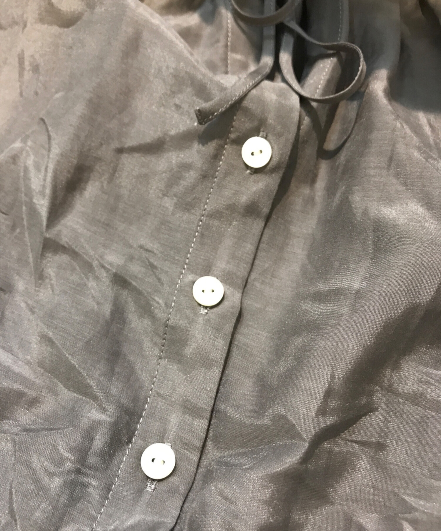 中古・古着通販】SLOBE IENA (スローブ イエナ) シルク混フリルカラー5 