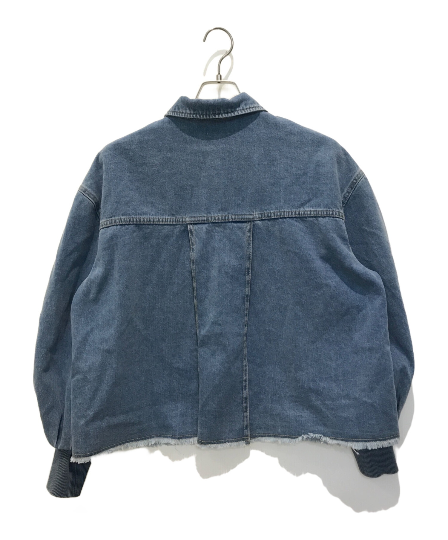 中古・古着通販】BEARDSLEY (ビアズリー) パフ袖デニムジャケット