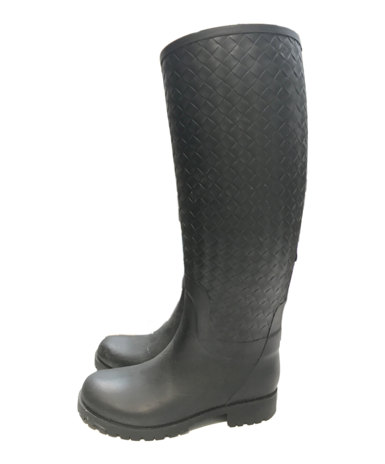 中古・古着通販】BOTTEGA VENETA (ボッテガベネタ) レインブーツ