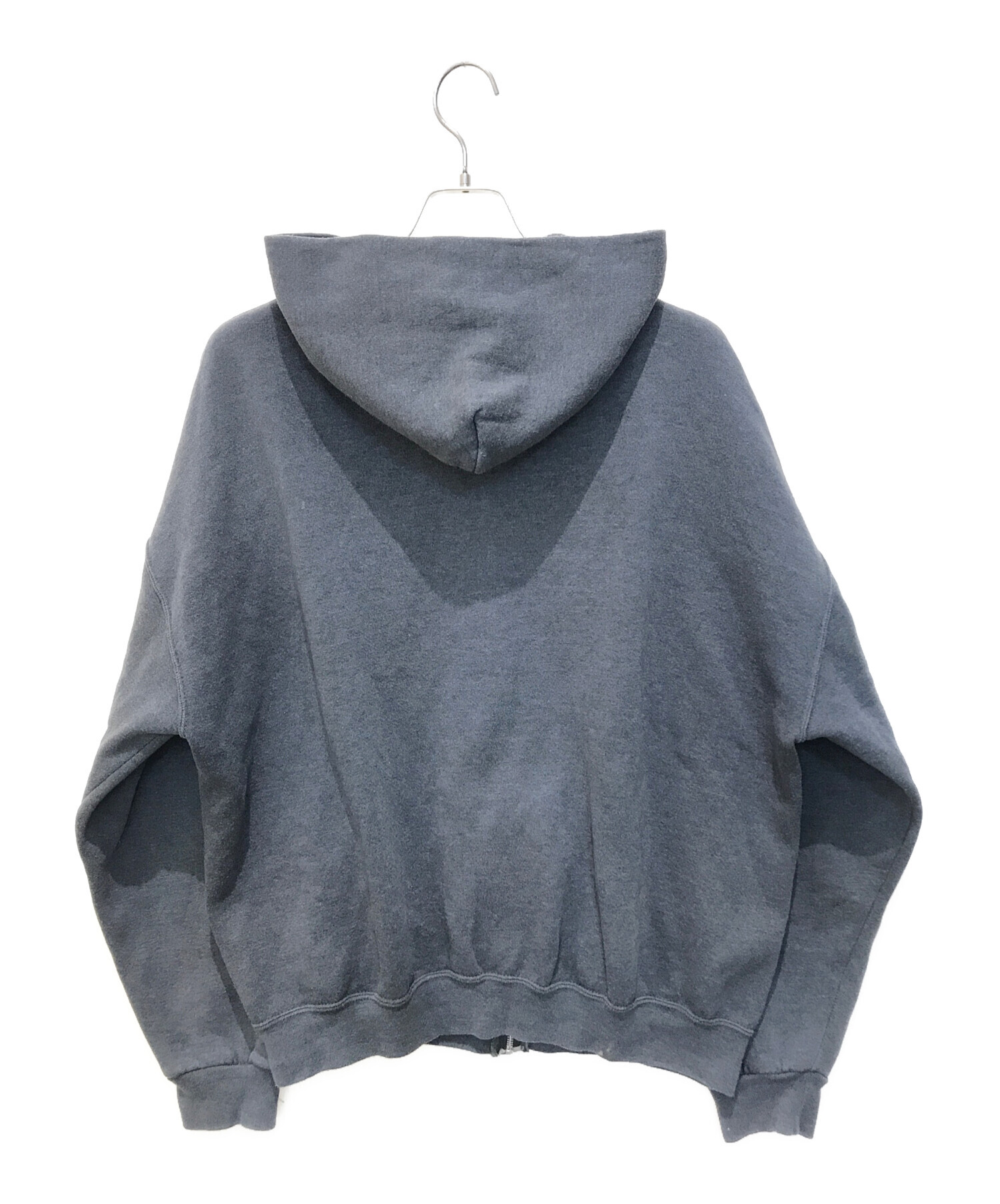 Russell Athletic グレー ジップアップパーカー M Russell Athletic（ラッセル アスレティック） ラッセルアスレチック