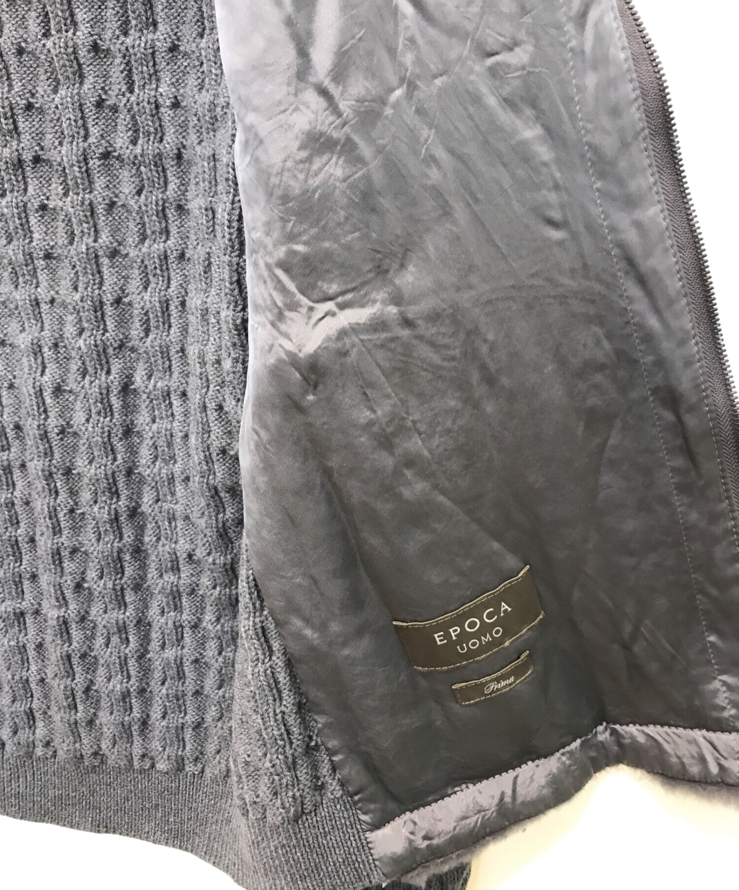 中古・古着通販】EPOCA UOMO (エポカ ウォモ) リアルファー切り替え