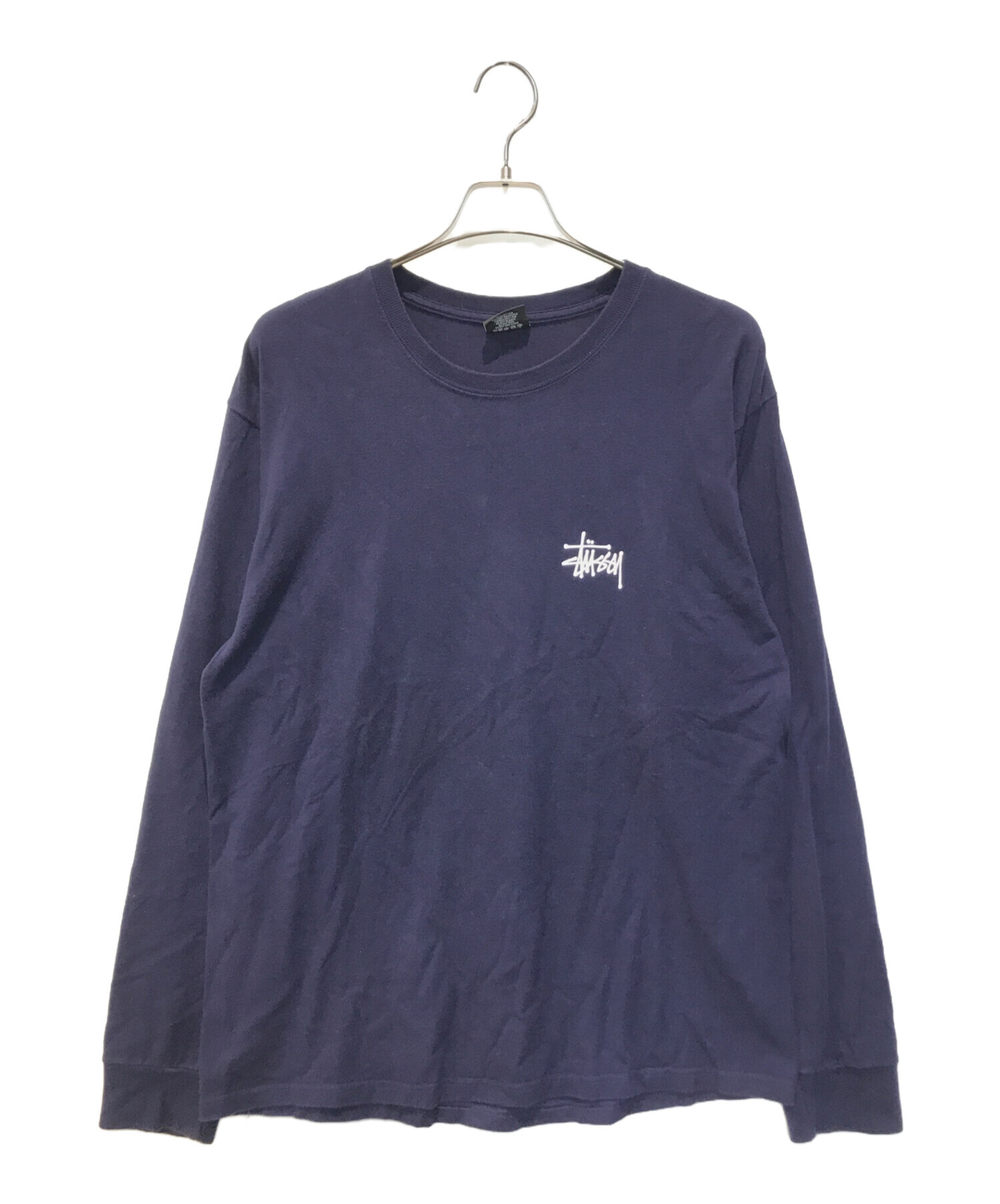 中古・古着通販】stussy (ステューシー) stussy カットソー ネイビー 