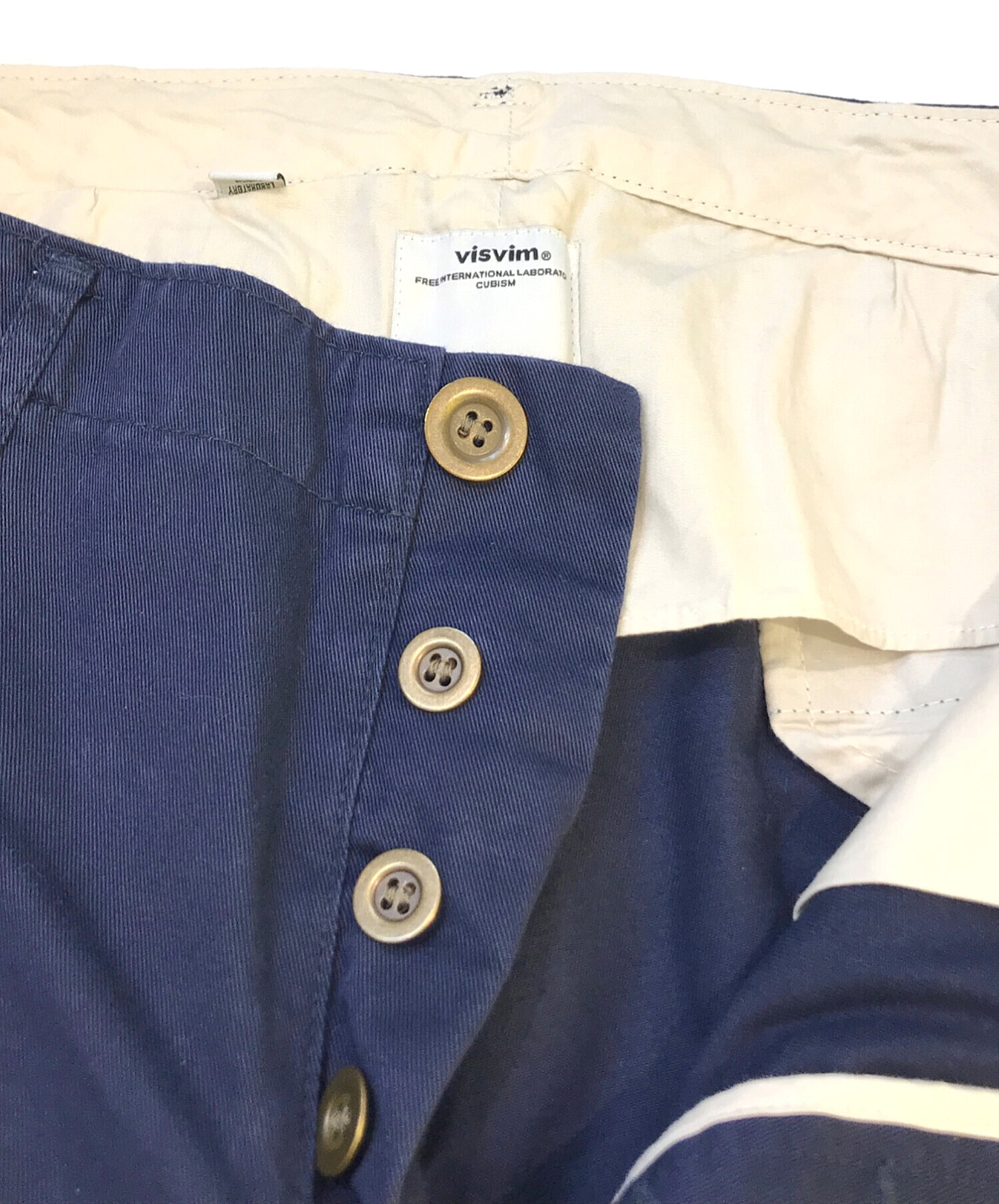 中古・古着通販】VISVIM (ビズビム) パンツ 0113105008011 ネイビー