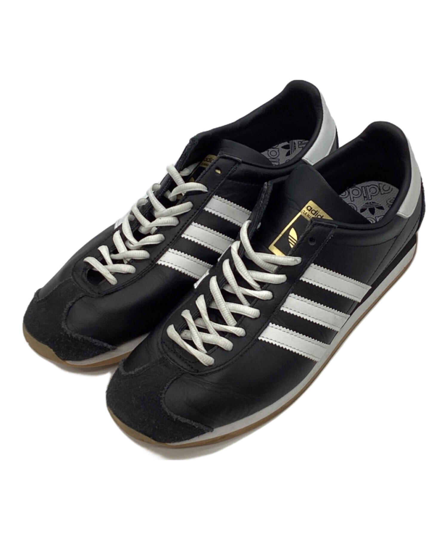 中古・古着通販】adidas (アディダス) COUNTRYスニーカー ブラック 
