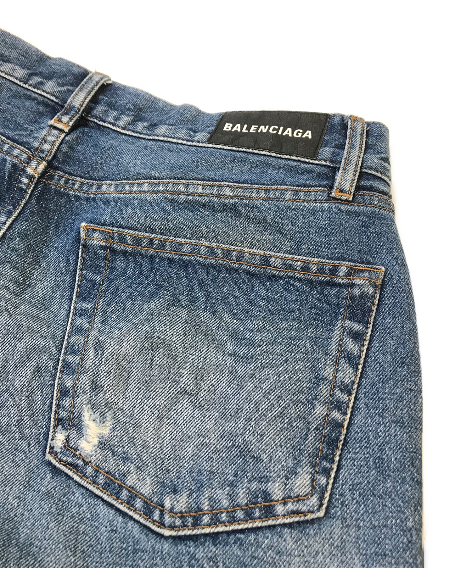 中古・古着通販】BALENCIAGA (バレンシアガ) デニムパンツ 594609