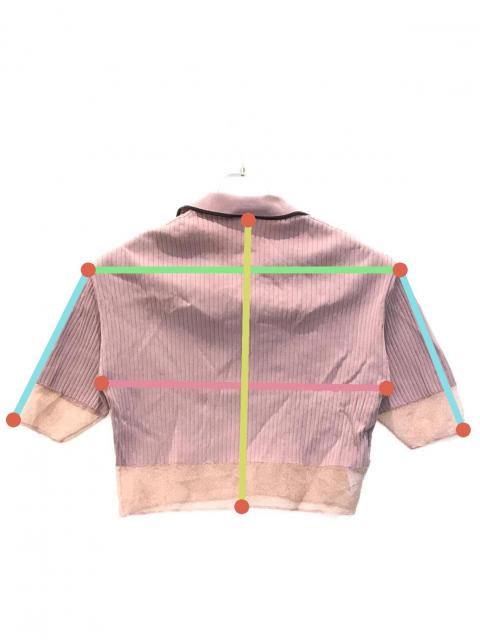 中古・古着通販】FRED PERRY (フレッドペリー) SHEER TRIM KNITTED