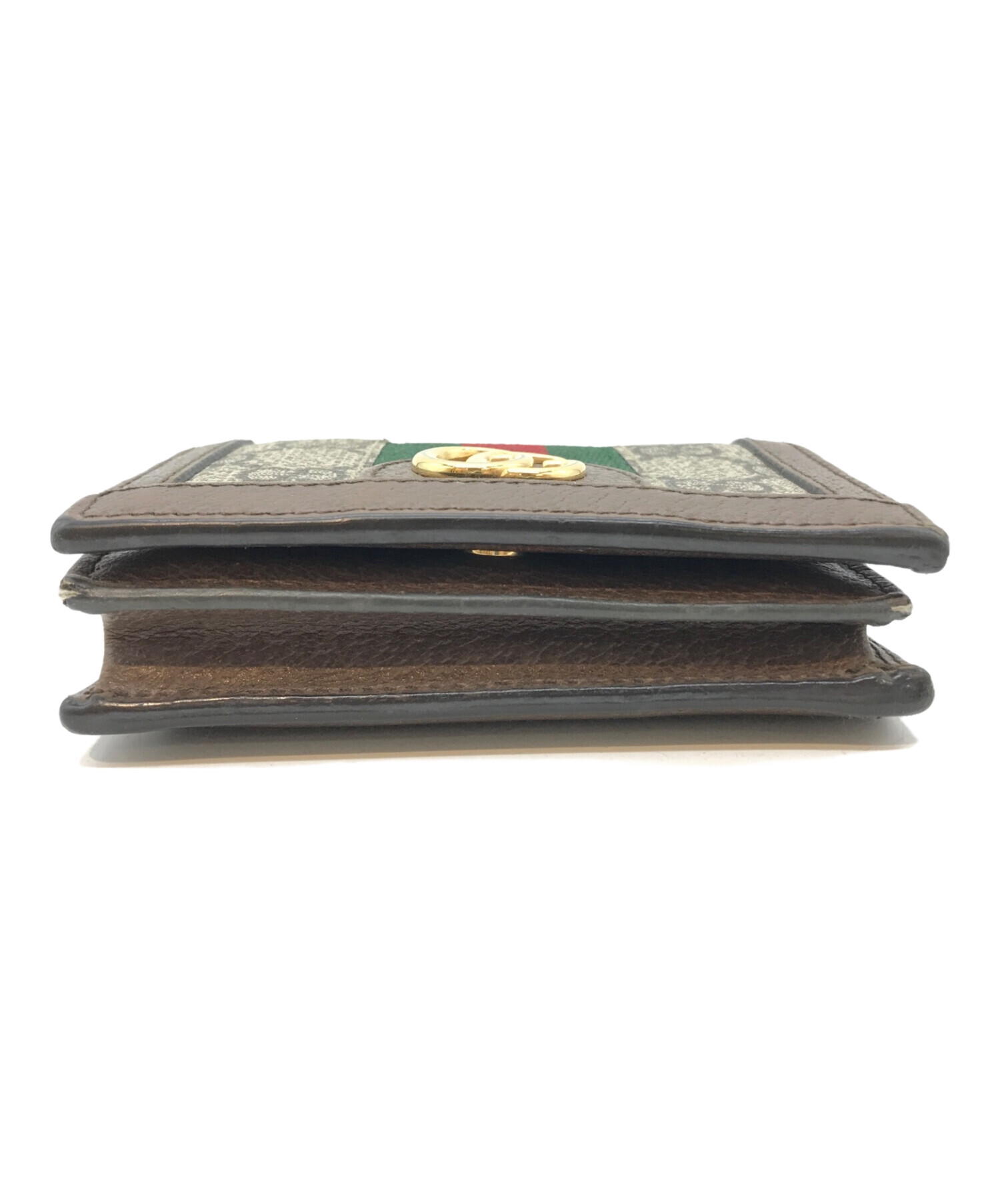 中古・古着通販】GUCCI (グッチ) 2つ折り財布 523155 オフディア 