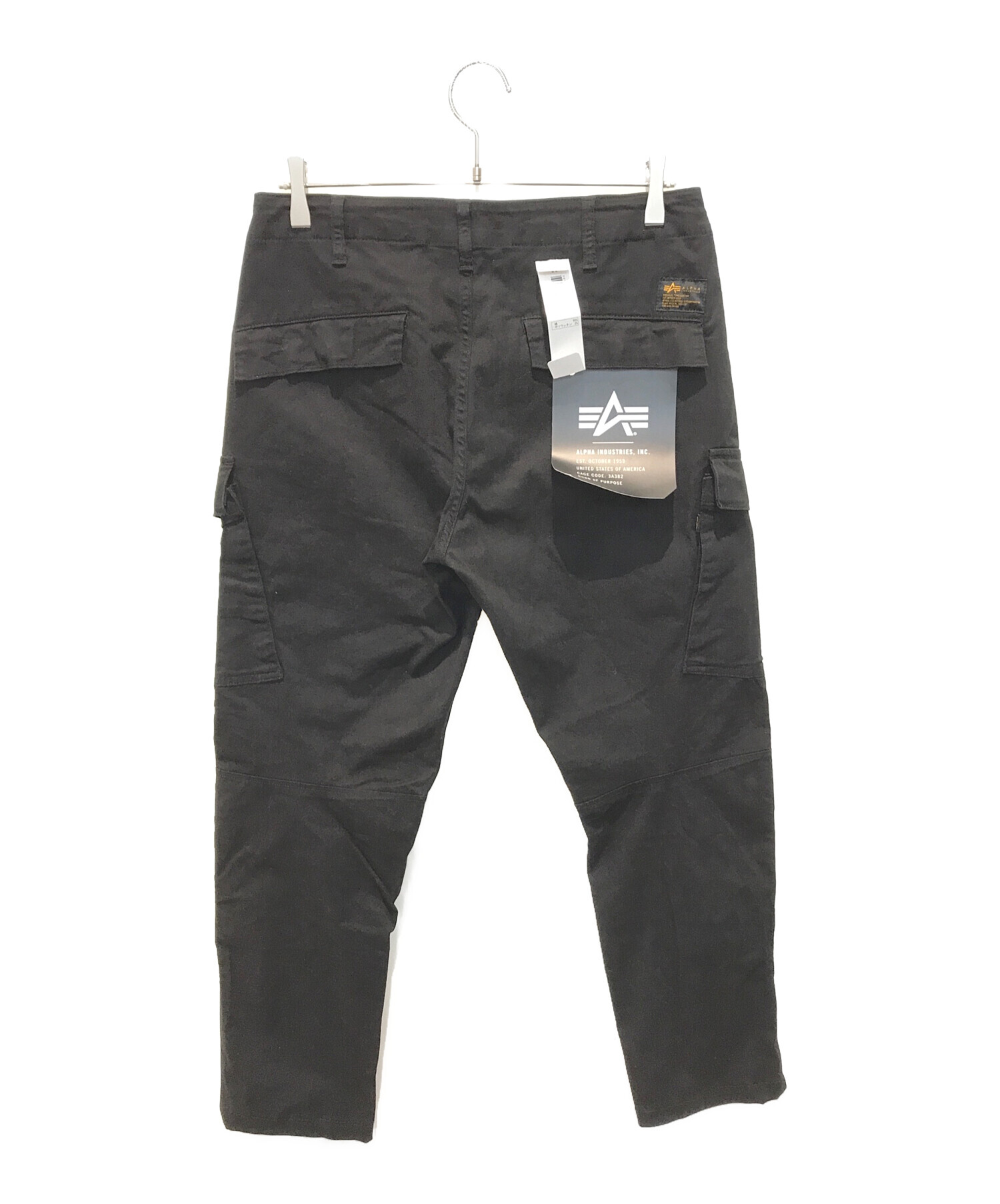 中古・古着通販】ALPHA (アルファ) カーゴパンツ TB1082-101 ブラック