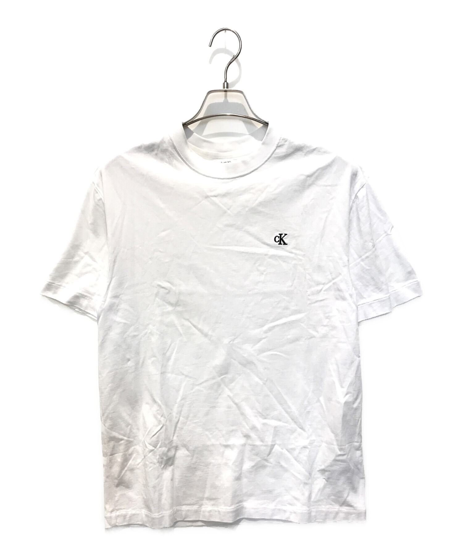 中古・古着通販】Calvin Klein (カルバンクライン) Tシャツ ホワイト 