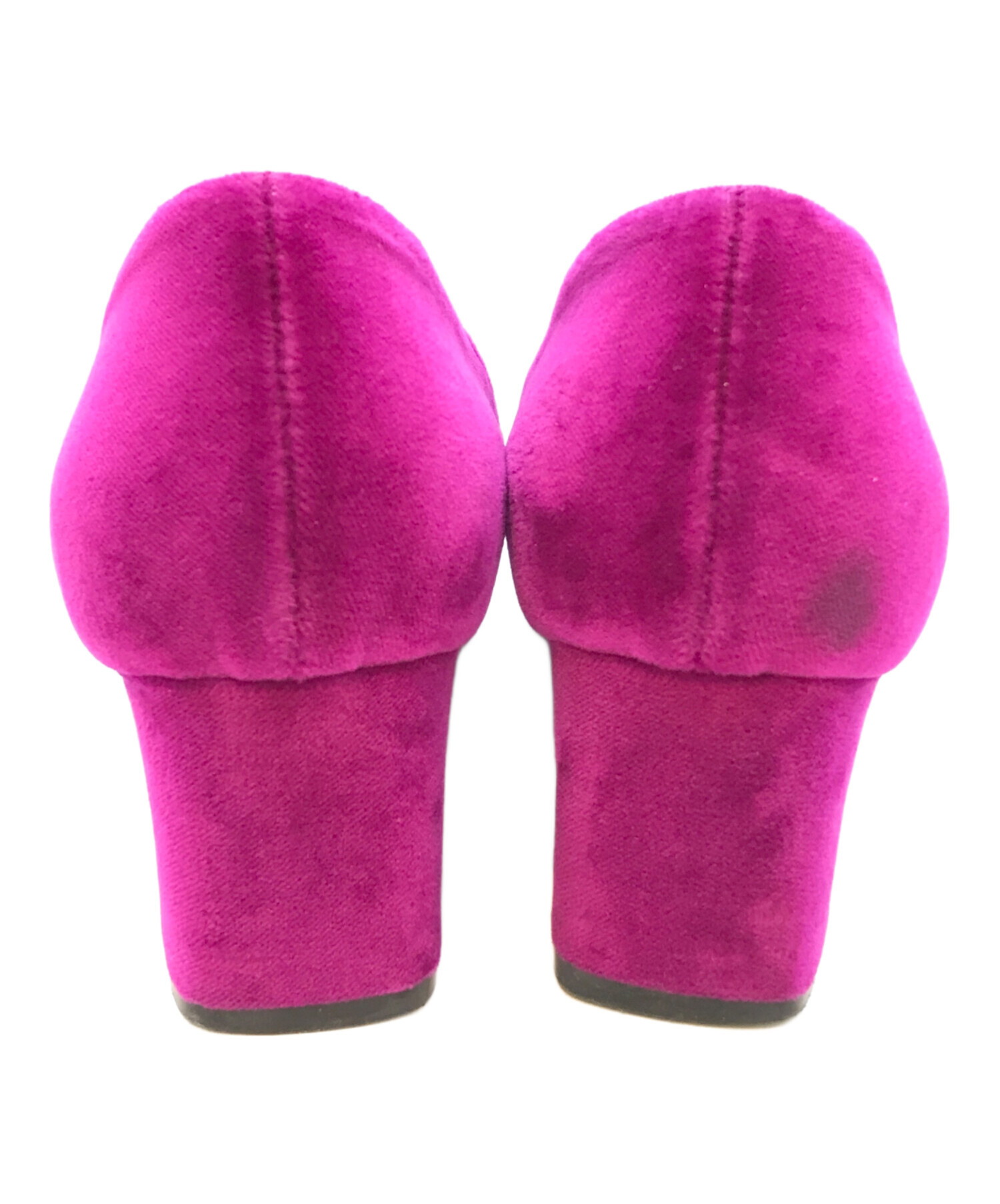 中古・古着通販】GUCCI (グッチ) GGベロアパンプス 526465 パープル