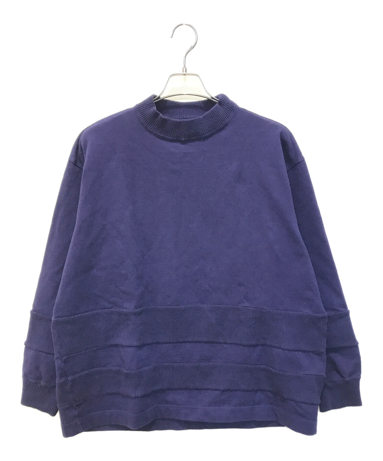 BRU NA BOINNE スタンディングパーカー (8006-3) パープル スタンディングパーカー＊3 color's | ブルーナボインオンラインストア