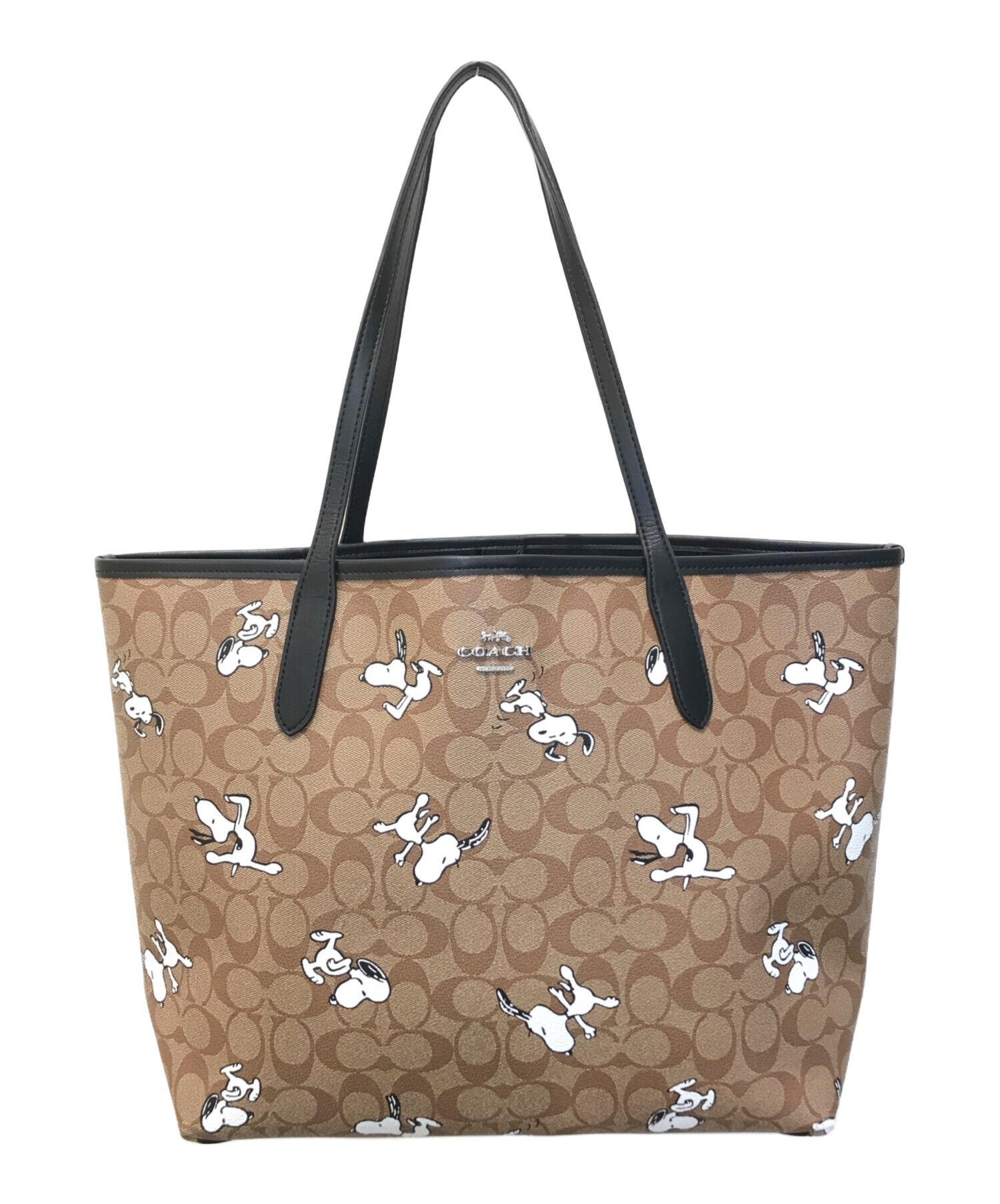 Coach ベージュ トートバッグ 中古・古着通販】COACH (コーチ) トートバッグ 6160 ベージュ