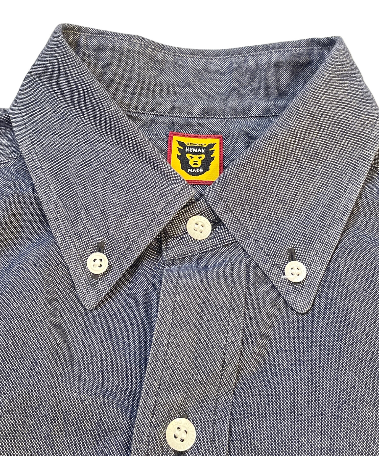 中古・古着通販】HUMAN MADE (ヒューマンメイド) ボタンダウンシャツ