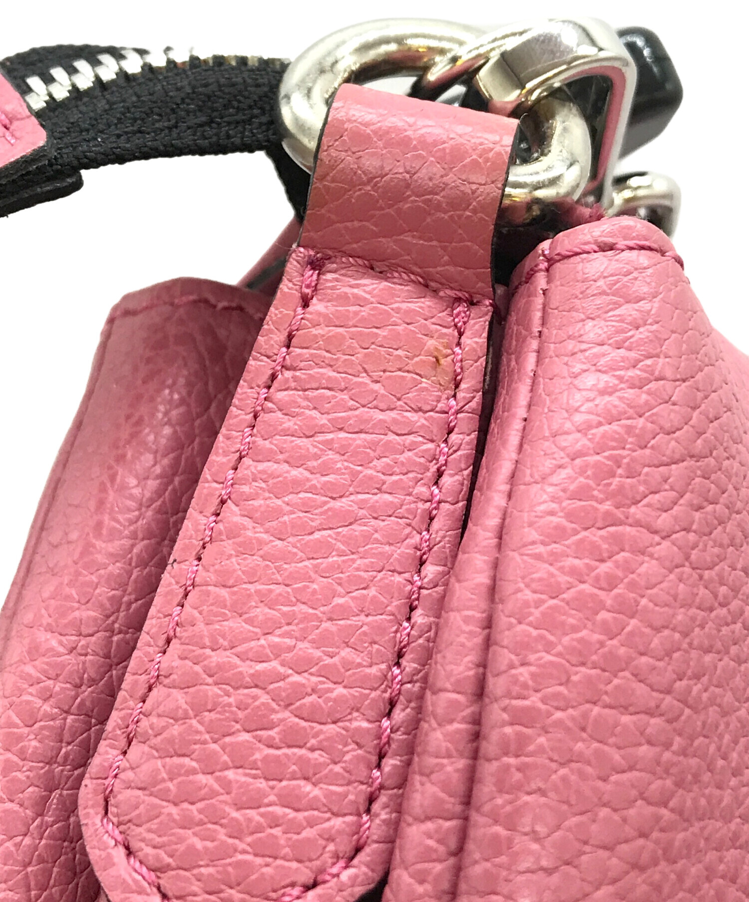 お値下【新品】GIANNI CHIARINI ピンク ショルダーバッグ 中古・古着通販】GIANNI CHIARINI (ジャンニ キアリーニ) ショルダー