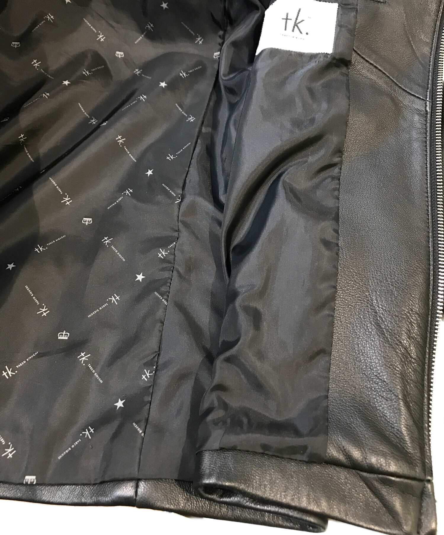 中古・古着通販】TK TAKEO KIKUCHI (ティーケー タケオキクチ) レザー 