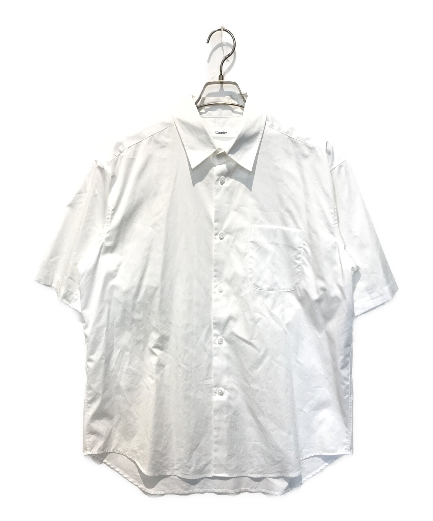 中古・古着通販】Cornier (コルニエ) FINX COTTON SHIRTS HALF SLEEVE