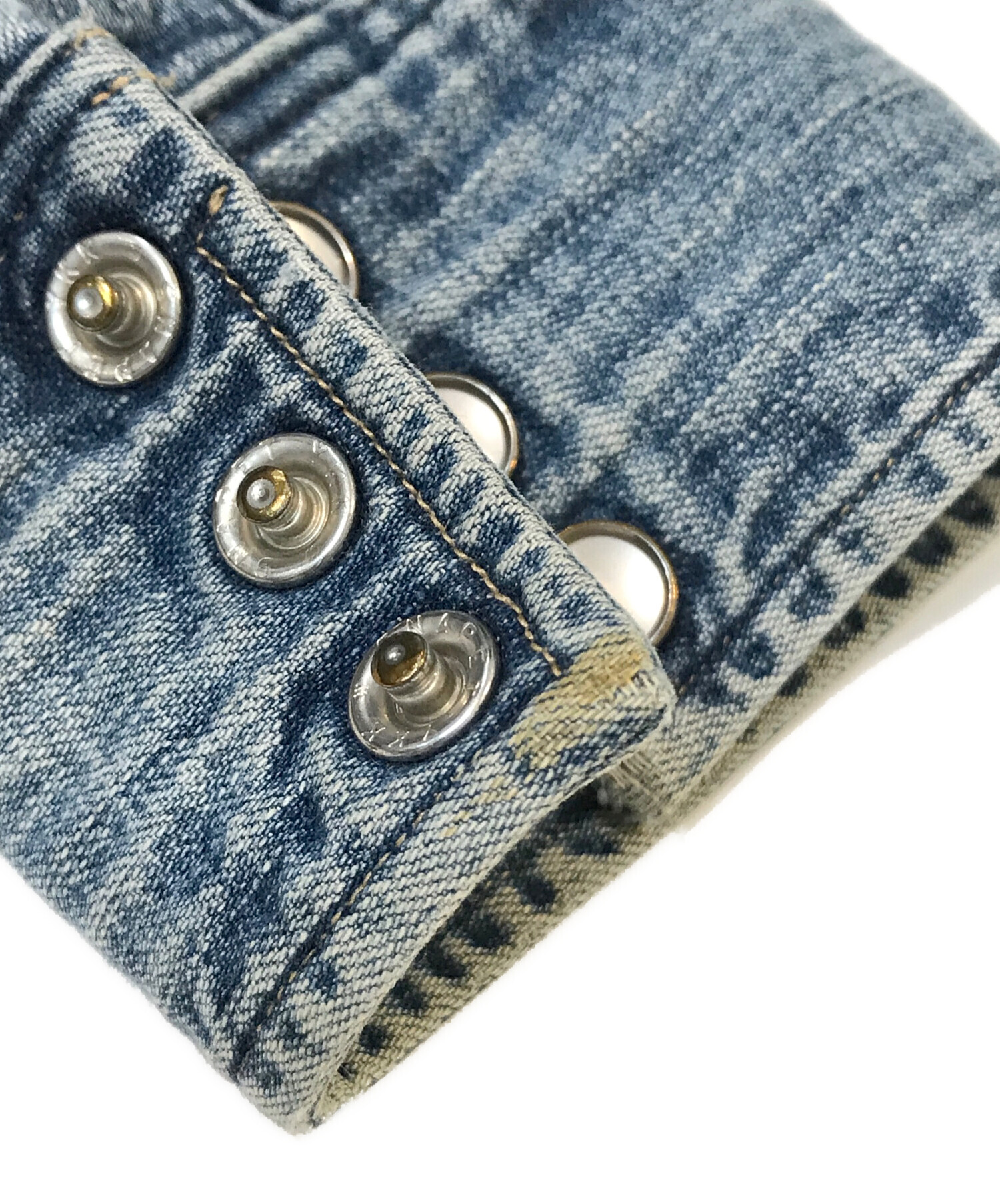 中古・古着通販】RRL (ダブルアールエル) デニムウエスタンシャツ