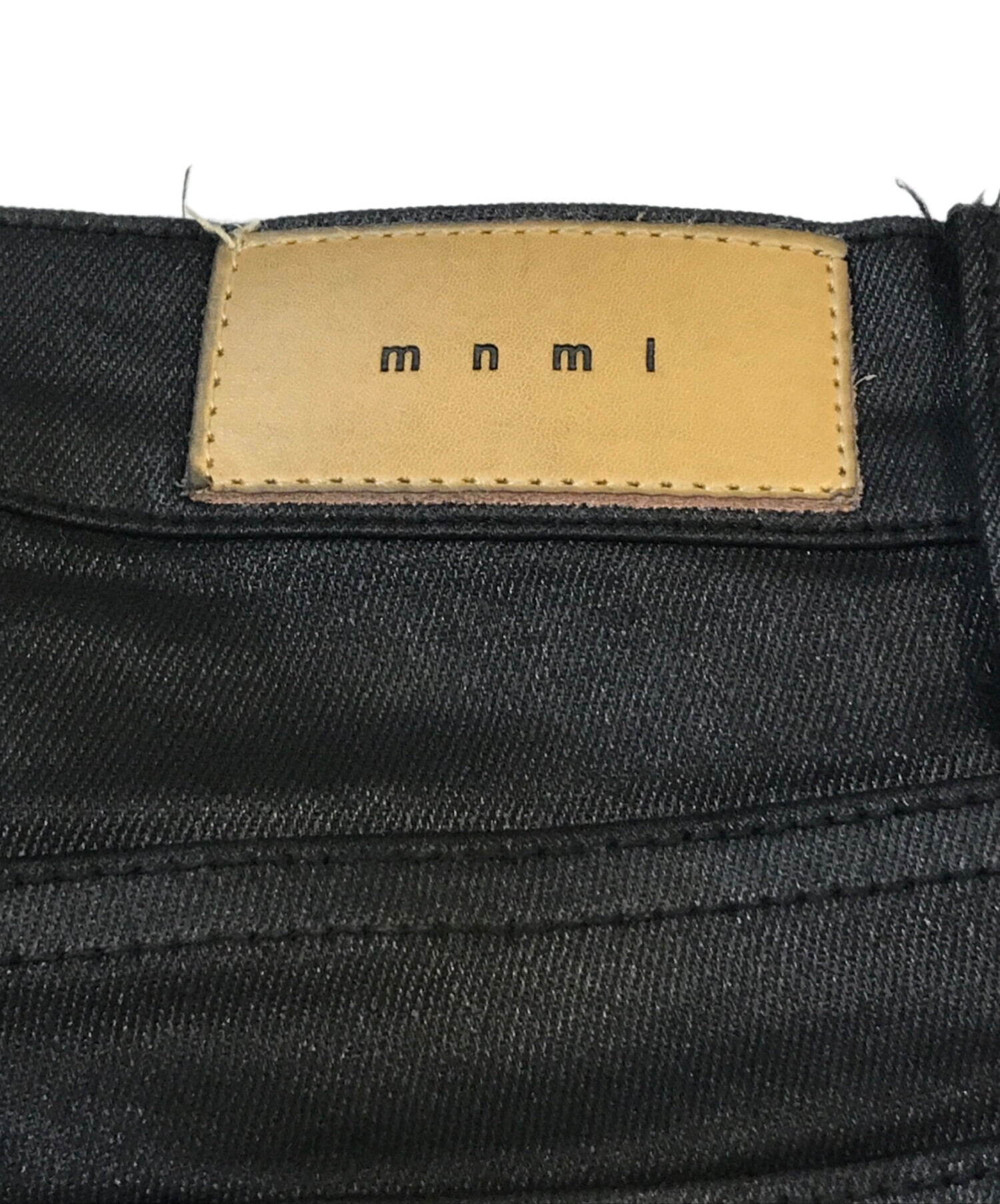 中古・古着通販】MNML (ミニマル) ワックスコーティングスキニーデニム