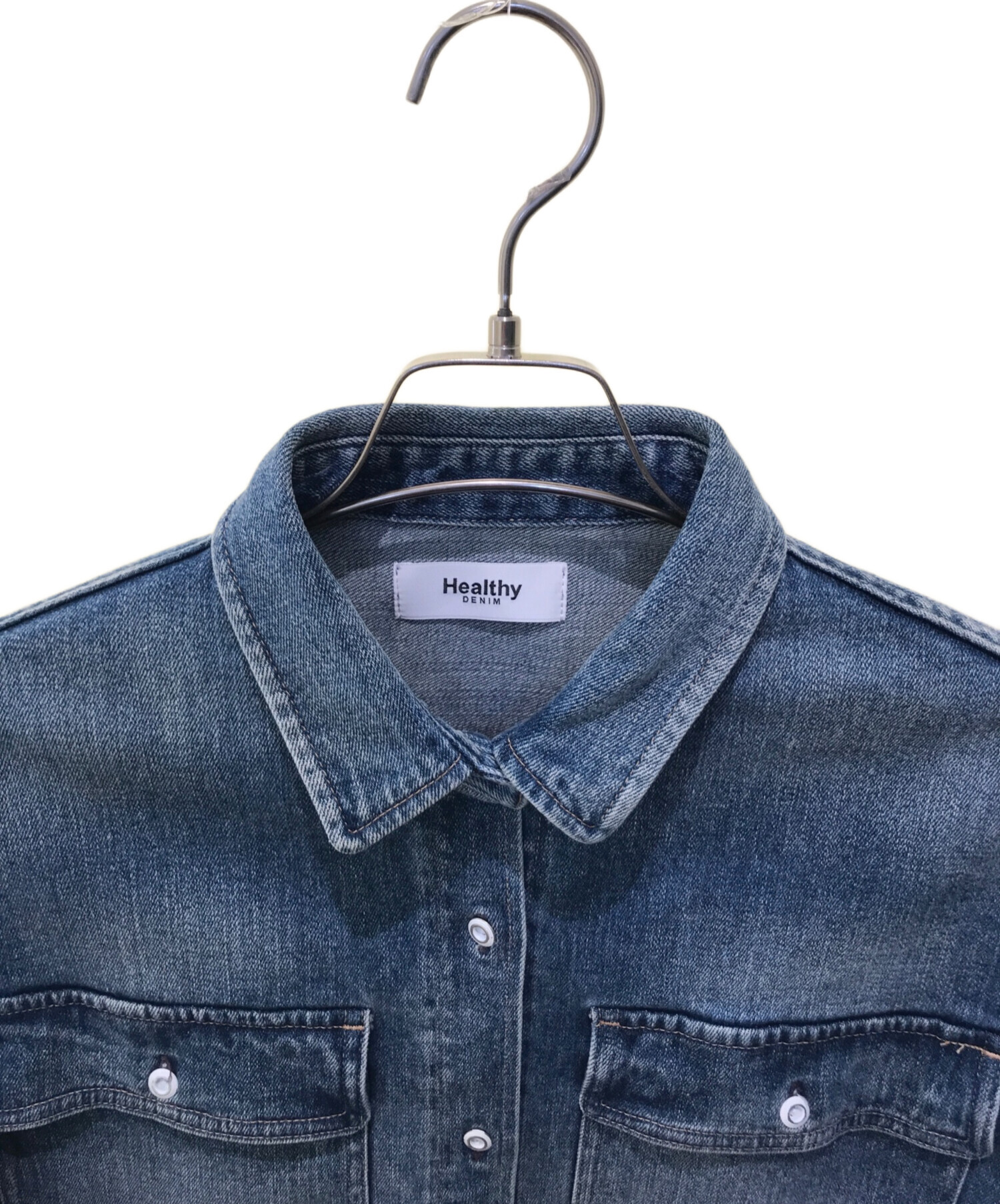 中古・古着通販】Healthy denim (ヘルシーデニム) Almond デニムシャツ 