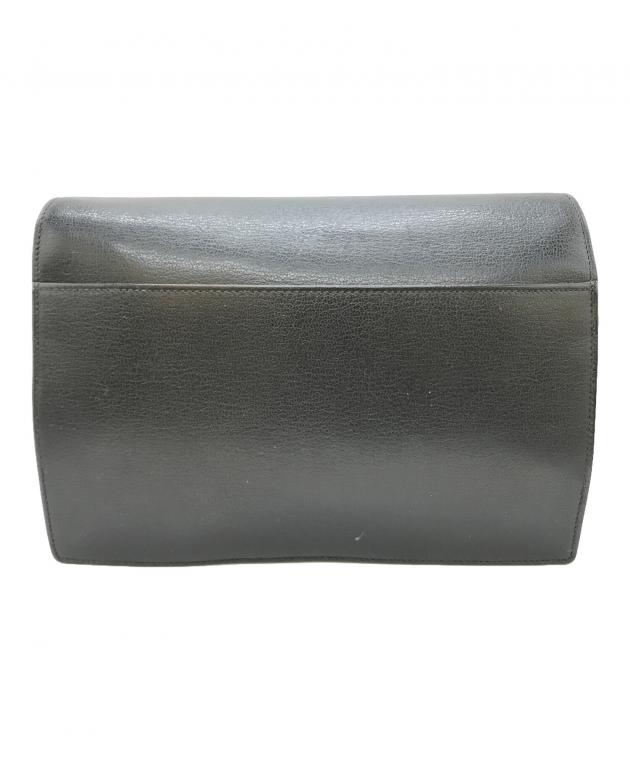 中古・古着通販】GUCCI (グッチ) クラッチバッグ 03137 ブラック