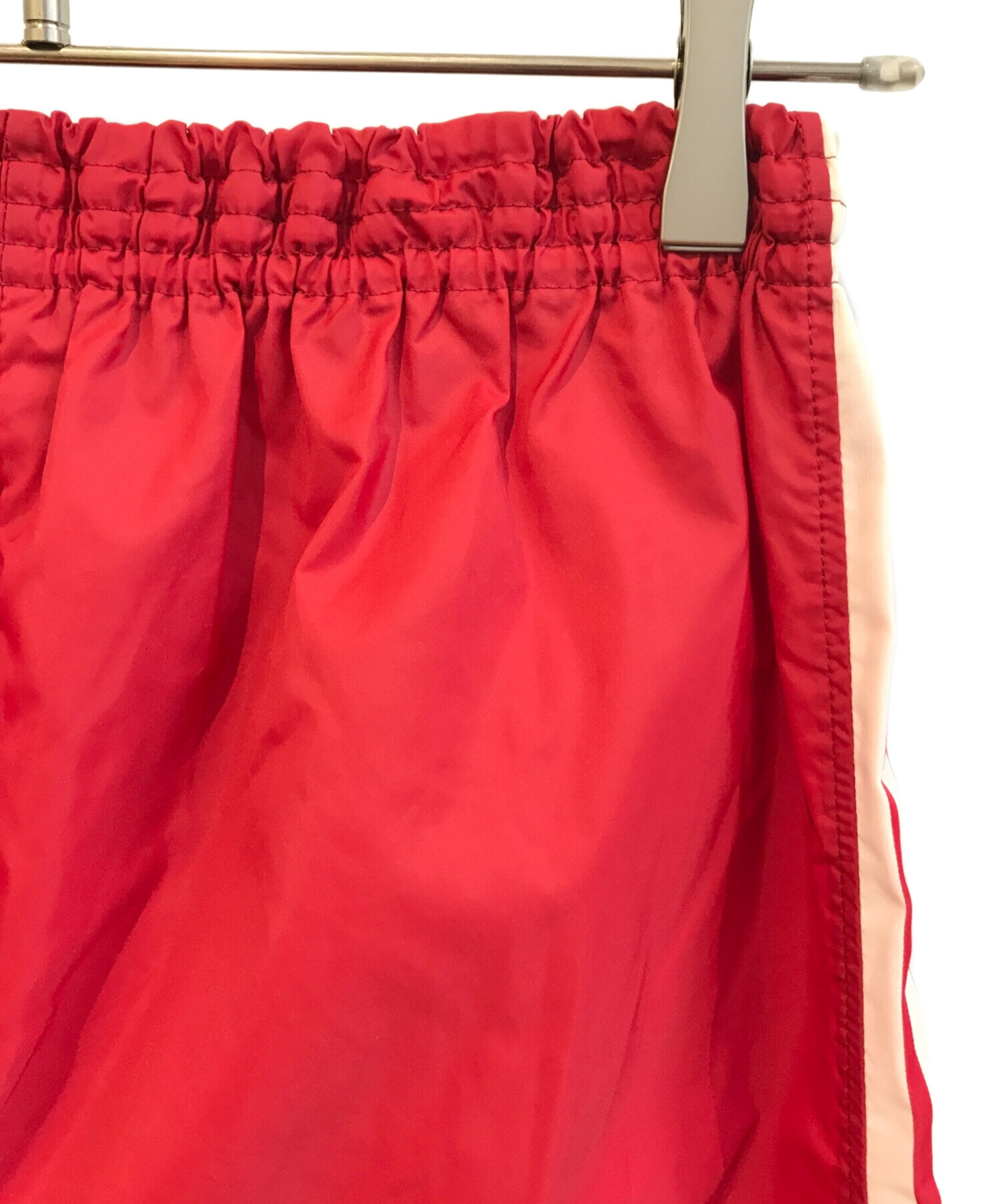 中古・古着通販】adidas (アディダス) ナイロンパンツ レッド サイズ:S