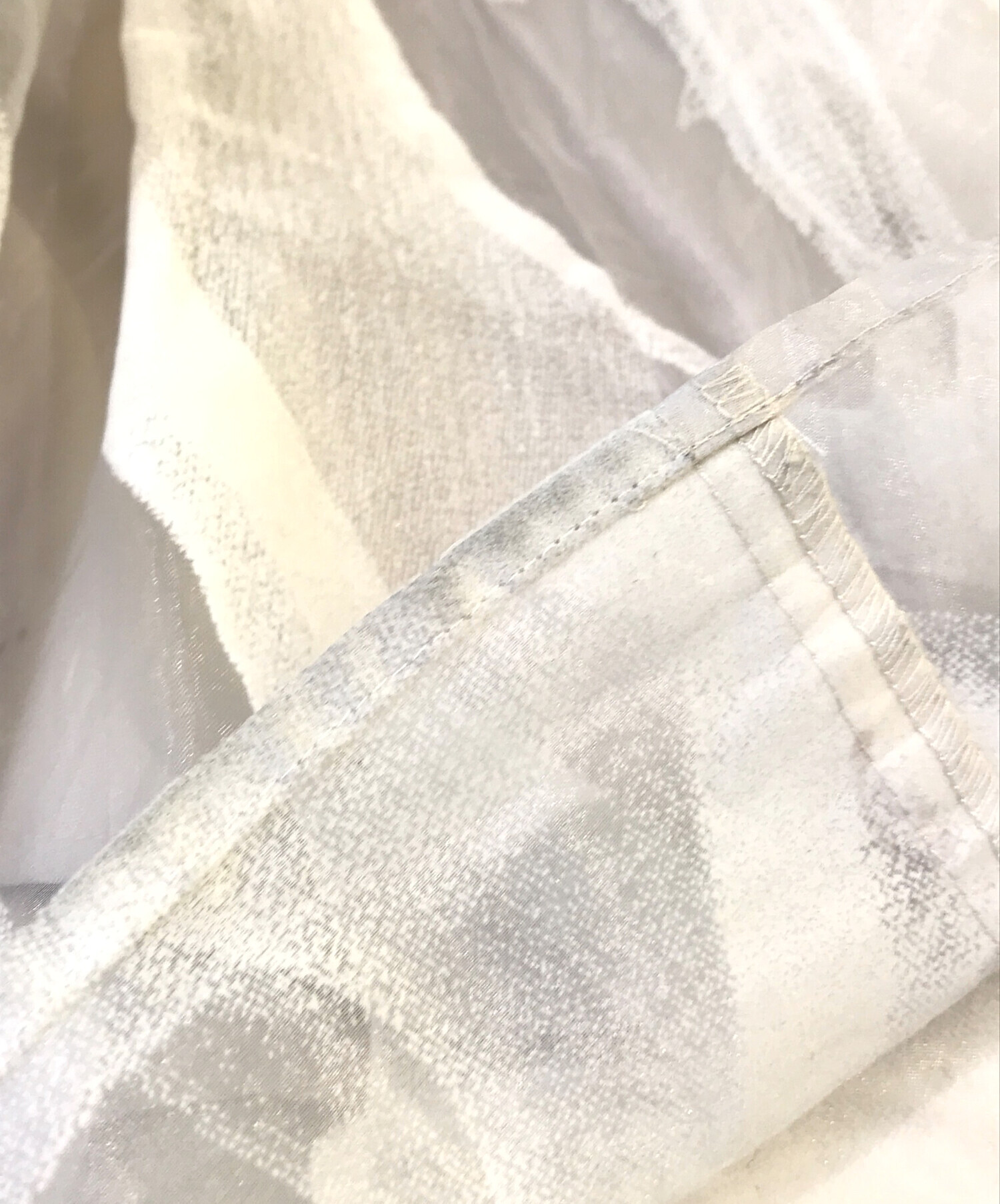 11/23限定価格★美品Mystrada ベールフロッキースカート　グレージュ Mystrada（マイストラーダ）の「ベールフロッキースカート（スカート