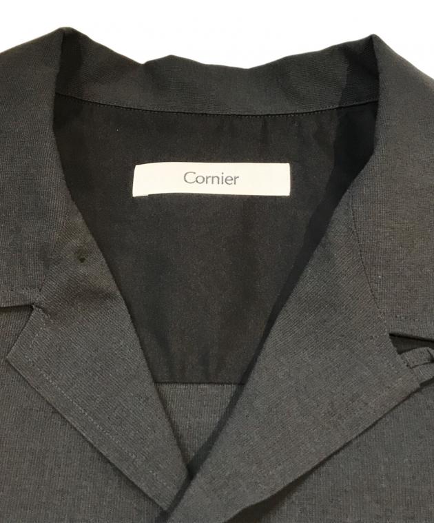 中古・古着通販】Cornier (コルニエ) WOOL PAPER HALF SLEEVE SHIRTS