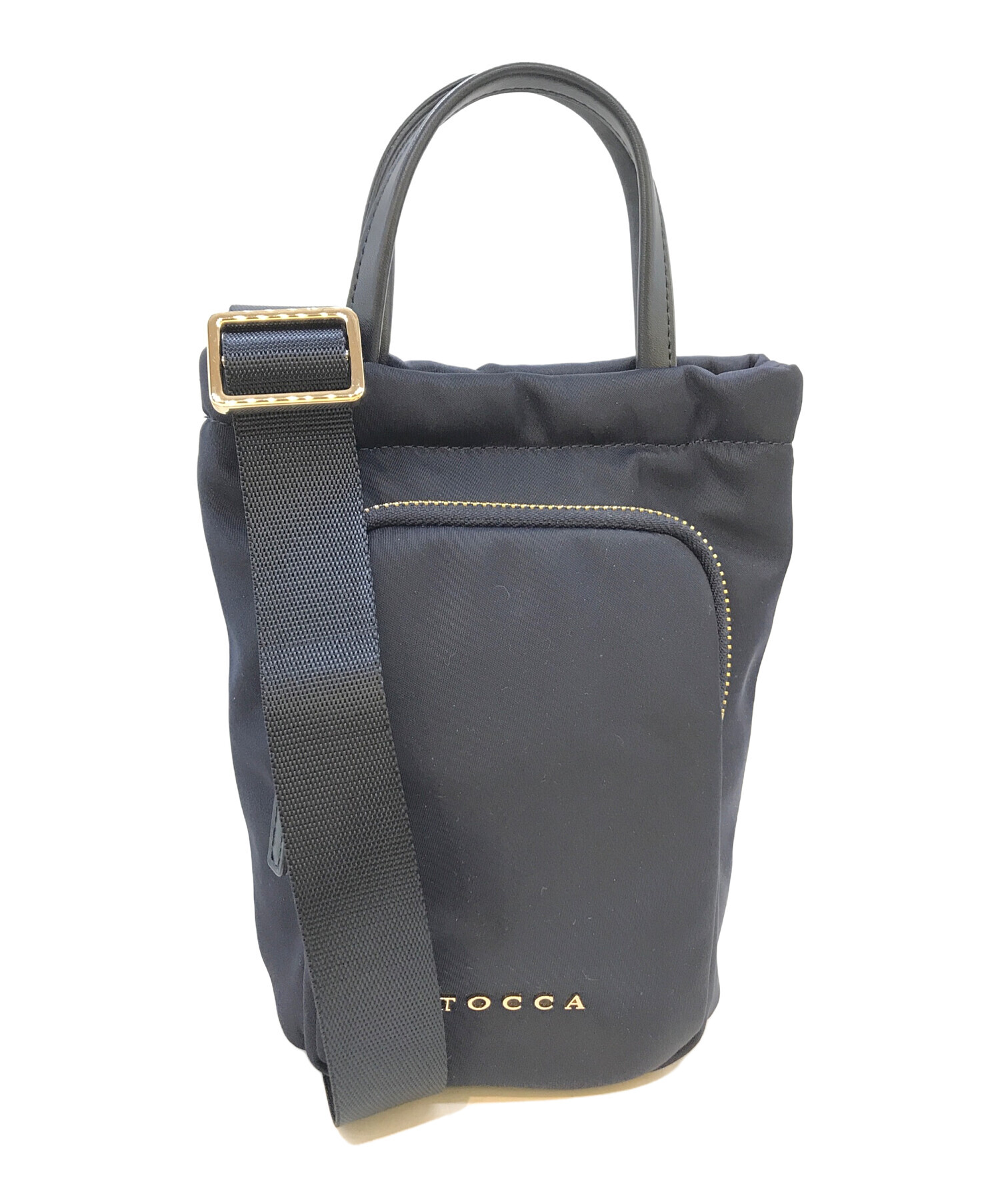 t*☆様 【新品未使用】トッカ　ショルダーバッグネイビー 中古・古着通販】TOCCA (トッカ) ショルダーバッグ ネイビー｜ブランド