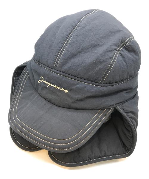 中古・古着通販】JACQUEMUS (ジャックムス) フライトキャップ ネイビー