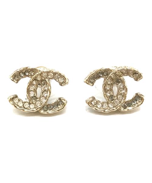 レア✧₊新品未使用　CHANEL ピアス　ゴールド 中古・古着通販】CHANEL (シャネル) ココマークピアス ゴールド