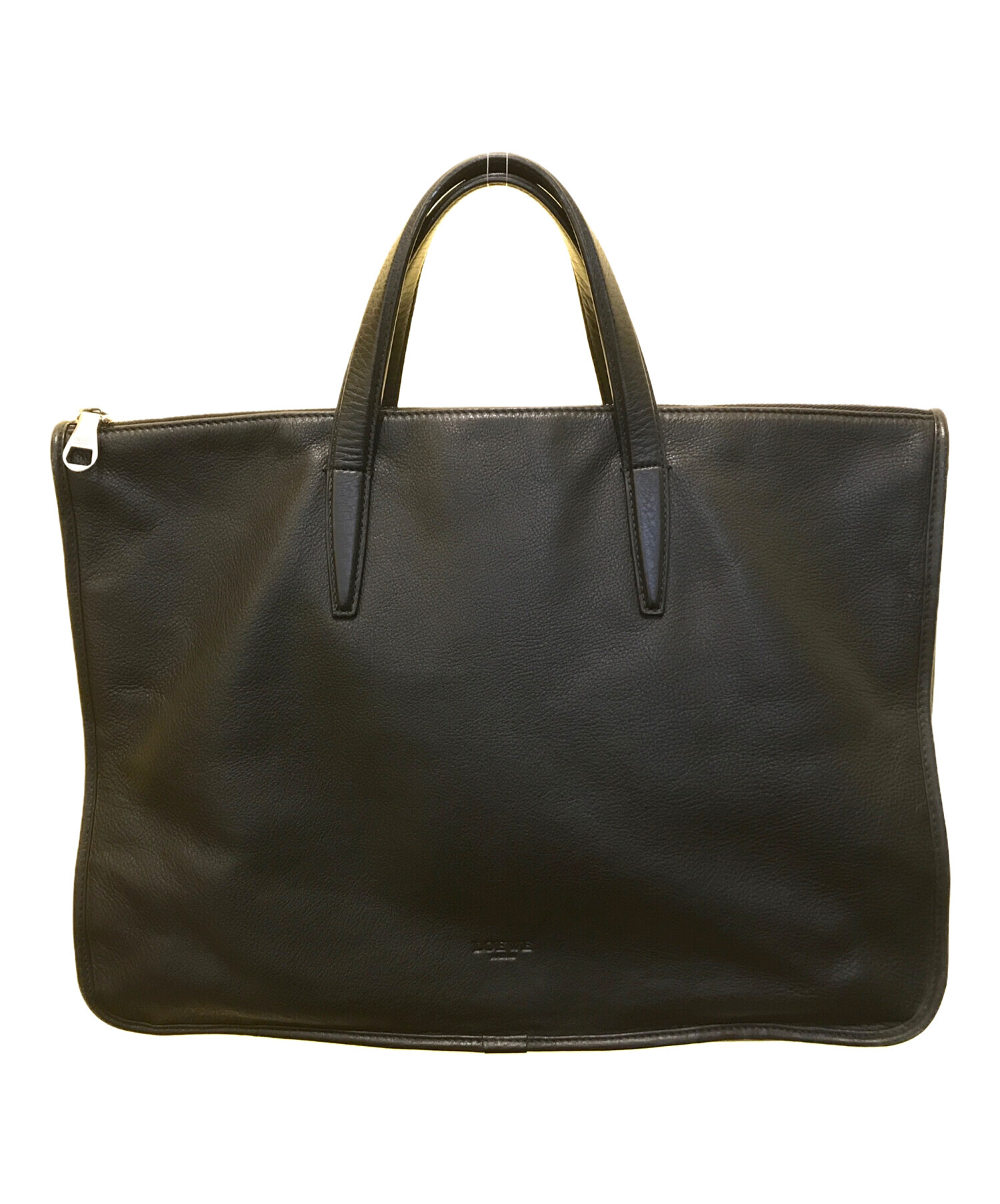 【未使用品】LOEWE ロエベ ブリーフケース 中古・古着通販】LOEWE (ロエベ) レザーブリーフケース ブラック