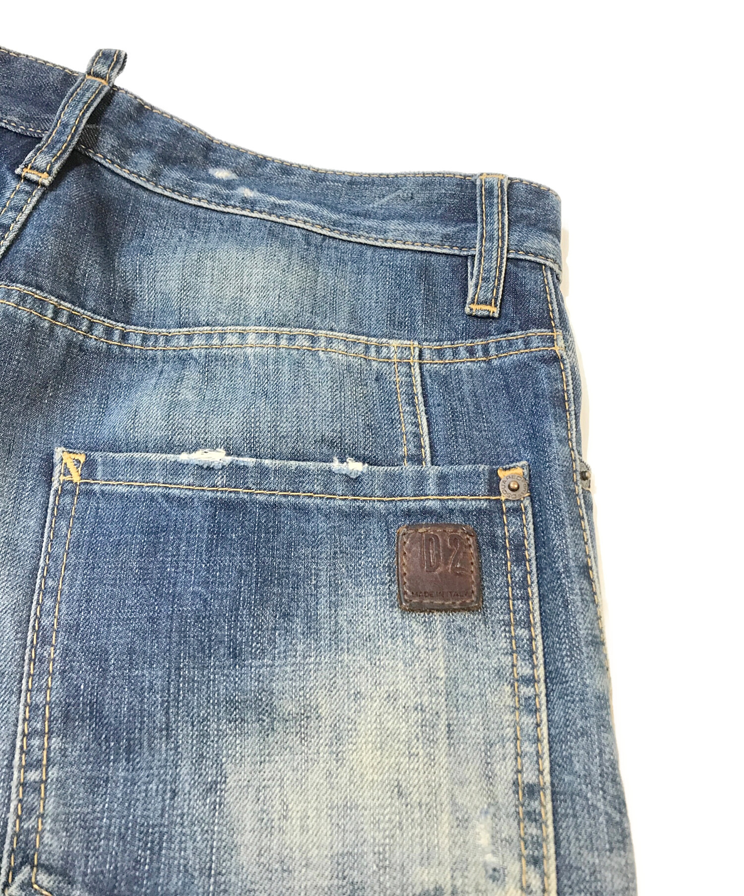 中古・古着通販DSQUARED2 (ディースクエアード) バイカーデニム ディー 